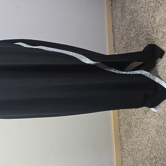 BCX black Sleeveless Halter Neck Sheath Maxi Dress size 2X - Picture 4 of 15